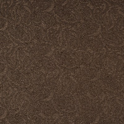Charlotte Fabrics 5578 Cocoa/Paisley Brown Upholstery cotton  Blend Fire Rated Fabric
