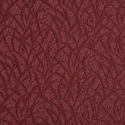 Charlotte Fabrics 5586 Ruby/Meadow Red Upholstery cotton  Blend Fire Rated Fabric