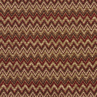 Charlotte Fabrics 5722 Adobe Flame Beige Polyester  Blend Fire Rated Fabric Heavy Duty CA 117 Zig Zag 