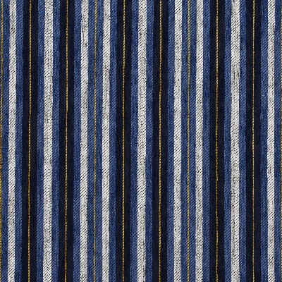 Charlotte Fabrics 5829 Cobalt Stripe Blue Polyester  Blend Fire Rated Fabric High Performance CA 117 
