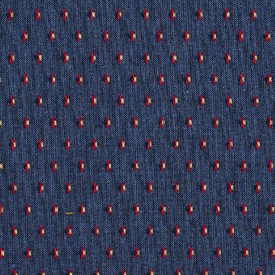 Charlotte Fabrics 5831 Patriot Dot Red Polyester  Blend Fire Rated Fabric High Wear Commercial Upholstery CA 117 