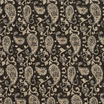 Charlotte Fabrics 5842 Desert Paisley Beige Polyester  Blend Fire Rated Fabric High Performance Fire Retardant Print and Textured CA 117 Classic Paisley 
