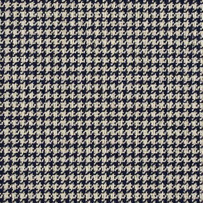 Charlotte Fabrics 5859 Cobalt Houndstooth Blue Polyester  Blend Fire Rated Fabric High Wear Commercial Upholstery CA 117 Fire Retardant Print and Textured Herringbone 