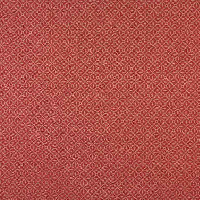 Charlotte Fabrics 6614 Ruby/Mosaic Red Upholstery Woven  Blend Fire Rated Fabric