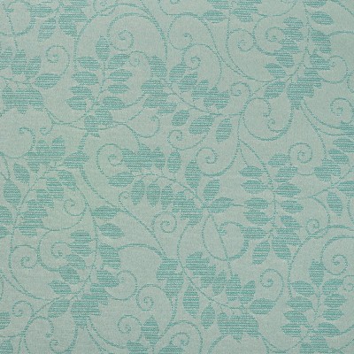 Charlotte Fabrics 6628 Lagoon/Vine Blue Upholstery Woven  Blend Fire Rated Fabric