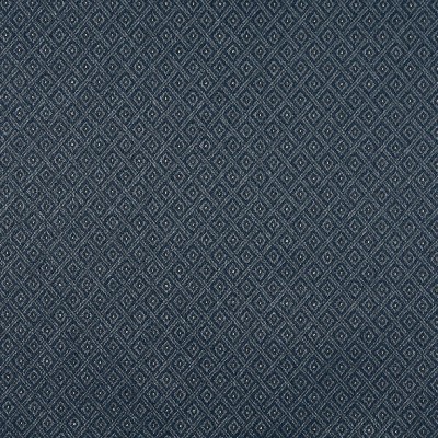 Charlotte Fabrics 6730 Cobalt/Diamond White Upholstery polyester  Blend Fire Rated Fabric