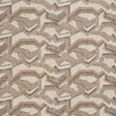 Charlotte Fabrics 6852 Stucco/Geo White Upholstery Acrylic  Blend Fire Rated Fabric Patterned Chenille 