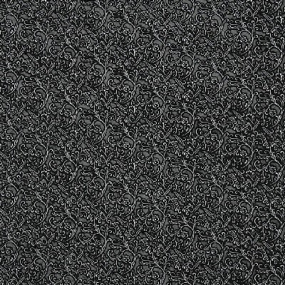 Charlotte Fabrics 7341 Sterling Black Virgin  Blend Fire Rated Fabric High Wear Commercial Upholstery CA 117 