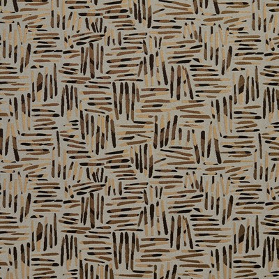 Charlotte Fabrics 8533 Curry/Tally Upholstery Woven  Blend Fire Rated Fabric Geometric High Wear Commercial Upholstery CA 117 Geometric 