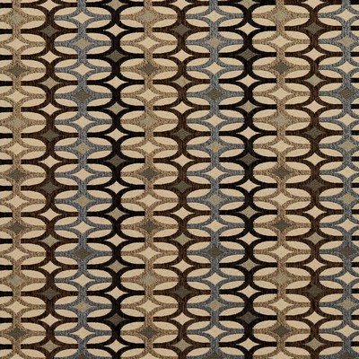 Charlotte Fabrics 8549 Nutmeg/Interlock Upholstery Woven  Blend Fire Rated Fabric High Wear Commercial Upholstery CA 117 Geometric 