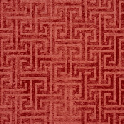 Charlotte Fabrics CB700-220 Orange Multipurpose Woven  Blend Fire Rated Fabric Patterned Chenille Geometric High Wear Commercial Upholstery CA 117 