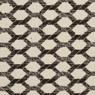 Charlotte Fabrics CB700-251 Black Upholstery Olefin  Blend Fire Rated Fabric Geometric High Performance CA 117 Damask Jacquard 