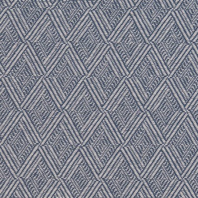 Charlotte Fabrics CB700-362 Blue Upholstery Cotton  Blend Fire Rated Fabric Geometric Contemporary Diamond High Performance CA 117 NFPA 260 Woven 