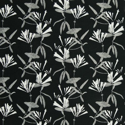 Charlotte Fabrics CB800-130 Black Multipurpose Polyester  Blend Fire Rated Fabric High Wear Commercial Upholstery CA 117 Leaves and Trees Oriental 