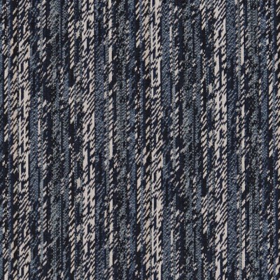 Charlotte Fabrics CB800-217 Blue Upholstery Polyester  Blend Fire Rated Fabric High Performance CA 117 NFPA 260 Damask Jacquard Striped Textures