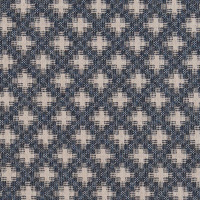 Charlotte Fabrics CB800-238 Blue Upholstery Cotton  Blend Fire Rated Fabric Contemporary Diamond High Performance CA 117 NFPA 260 Woven 