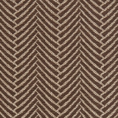 Charlotte Fabrics CB800-308 Brown Upholstery Polyester Fire Rated Fabric Geometric High Wear Commercial Upholstery CA 117 NFPA 260 Damask Jacquard Zig Zag 