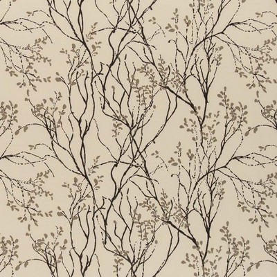 Charlotte Fabrics CB800 390 Gray Upholstery Polyester Fire Rated Fabric Heavy Duty CA 117 NFPA 260 Leaves and Trees 