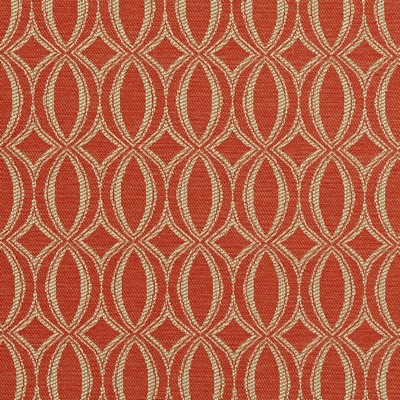 Charlotte Fabrics CB800-94 Orange Multipurpose Woven  Blend Fire Rated Fabric Geometric High Wear Commercial Upholstery CA 117 Damask Jacquard 
