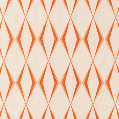 Charlotte Fabrics CB900-50 Orange Multipurpose Viscose  Blend Fire Rated Fabric Geometric Crewel and Embroidered Contemporary Diamond High Wear Commercial Upholstery CA 117 NFPA 260 