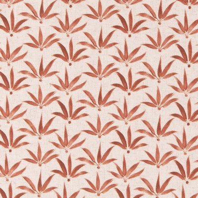 Charlotte Fabrics CB900 69 Orange Multipurpose Polyester  Blend Fire Rated Fabric High Wear Commercial Upholstery CA 117 NFPA 260 Leaves and Trees 