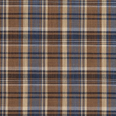 Charlotte Fabrics D106 Indigo Plaid Blue Multipurpose Woven  Blend Fire Rated Fabric High Wear Commercial Upholstery CA 117 Plaid  and Tartan Woven 