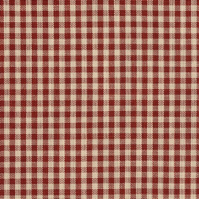 Charlotte Fabrics D115 Brick Gingham Red Multipurpose Woven  Blend Fire Rated Fabric High Wear Commercial Upholstery CA 117 Woven 