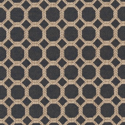 Charlotte Fabrics D1230 Indigo Honeycomb Blue Upholstery Woven  Blend Fire Rated Fabric Geometric High Wear Commercial Upholstery CA 117 NFPA 260 Woven 