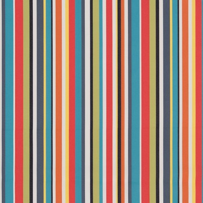 Charlotte Fabrics D1422 Fiesta Stripe Blue Upholstery Woven  Blend Fire Rated Fabric High Wear Commercial Upholstery CA 117 NFPA 260 Stripes and Plaids Outdoor Striped 
