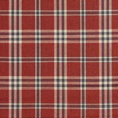 Charlotte Fabrics D150 Brick Tartan Red Multipurpose Woven  Blend Fire Rated Fabric High Wear Commercial Upholstery CA 117 Plaid  and Tartan Woven 