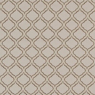 Charlotte Fabrics D1530 Marble Ogee Brown Multipurpose Woven  Blend Fire Rated Fabric Geometric Diamond Ogee Heavy Duty CA 117 NFPA 260 Damask Jacquard 
