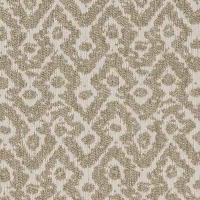 Charlotte Fabrics D1629 Taupe Brown Upholstery Woven  Blend Fire Rated Fabric Geometric High Performance CA 117 NFPA 260 Damask Jacquard 