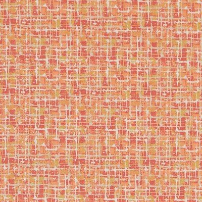 Charlotte Fabrics D1671 Coral Orange Multipurpose Acrylic Fire Rated Fabric High Performance CA 117 NFPA 260 Outdoor Textures and Patterns