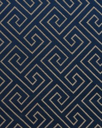 Charlotte Fabrics D179 Sapphire Greek Key Fabric