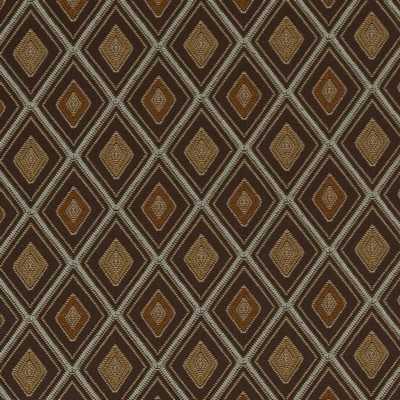 Charlotte Fabrics D1802 Walnut Margot Brown Multipurpose Woven  Blend Fire Rated Fabric Contemporary Diamond High Wear Commercial Upholstery CA 117 NFPA 260 Damask Jacquard 