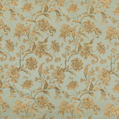 Charlotte Fabrics D1844 Mist Cecile Blue Multipurpose Woven  Blend Fire Rated Fabric High Wear Commercial Upholstery CA 117 NFPA 260 Damask Jacquard 