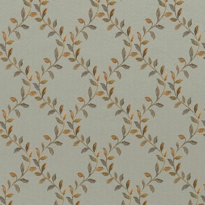 Charlotte Fabrics D1856 Spring Ella Blue Multipurpose Woven  Blend Fire Rated Fabric Contemporary Diamond High Wear Commercial Upholstery CA 117 NFPA 260 Leaves and Trees Damask Jacquard 