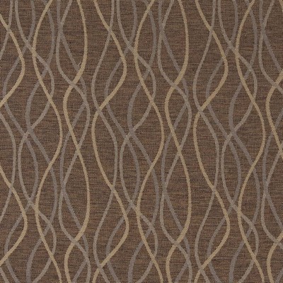 Charlotte Fabrics D1877 Java Twist Brown Upholstery Woven  Blend Fire Rated Fabric Geometric High Wear Commercial Upholstery CA 117 NFPA 260 Wavy Striped 
