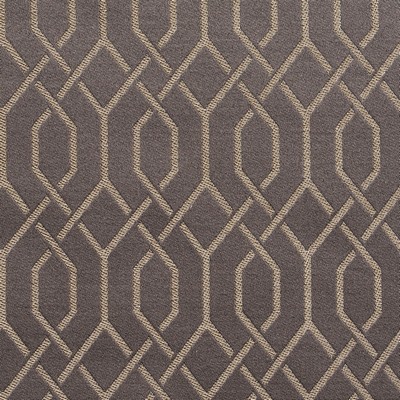 Charlotte Fabrics D187 Pewter Lattice Silver Multipurpose Woven  Blend Fire Rated Fabric Geometric High Wear Commercial Upholstery CA 117 Damask Jacquard Lattice and Fretwork 