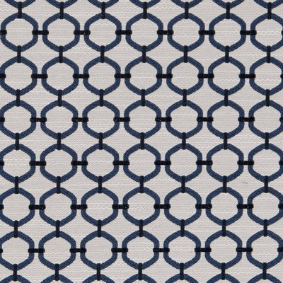 Charlotte Fabrics D2174 Wedgewood Lattice Blue Upholstery Woven  Blend Fire Rated Fabric High Wear Commercial Upholstery CA 117 NFPA 260 Damask Jacquard 