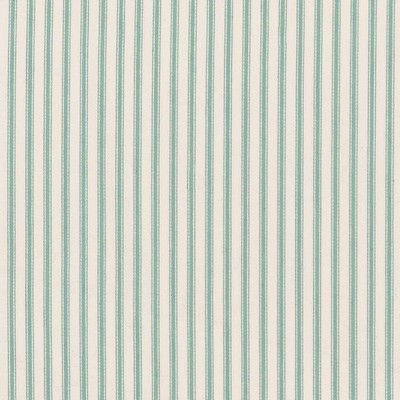 Charlotte Fabrics D2358 Pool Blue Multipurpose Cotton Fire Rated Fabric High Performance CA 117 NFPA 260 Ticking Stripe Striped 