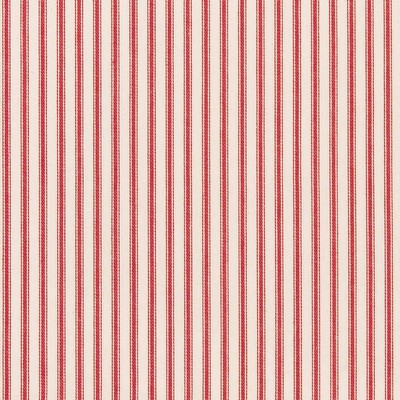 Charlotte Fabrics D2363 Apple Red Multipurpose Cotton Fire Rated Fabric High Performance CA 117 NFPA 260 Ticking Stripe Striped 