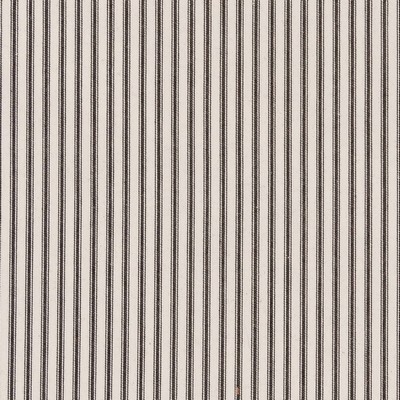 Charlotte Fabrics D2378 Black Black Multipurpose Cotton Fire Rated Fabric High Performance CA 117 NFPA 260 Ticking Stripe Striped 