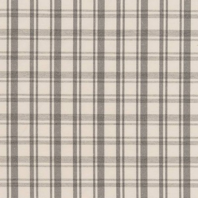 Charlotte Fabrics D2393 Sterling Silver Multipurpose Polyester  Blend Fire Rated Fabric Heavy Duty CA 117 NFPA 260 Plaid  and Tartan 