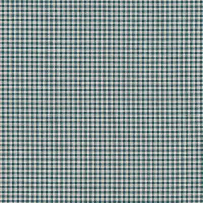 Charlotte Fabrics D2399 Ocean Blue Multipurpose Polyester  Blend Fire Rated Fabric Check Heavy Duty CA 117 NFPA 260 Plaid  and Tartan 