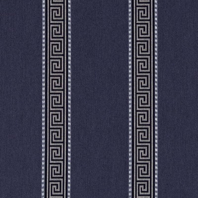 Charlotte Fabrics D2425 Admiral Blue Multipurpose Polyester  Blend Fire Rated Fabric High Wear Commercial Upholstery CA 117 NFPA 260 Damask Jacquard Geometric Striped 