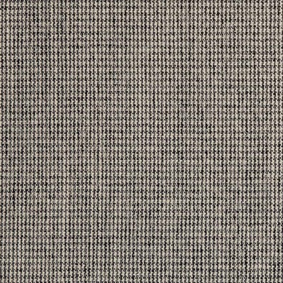Charlotte Fabrics D2574 Mini Check Coal Black Upholstery Polyester  Blend Fire Rated Fabric Check High Wear Commercial Upholstery CA 117 NFPA 260 Woven 