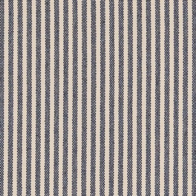 Charlotte Fabrics D2588 Ticking Navy Blue Upholstery Cotton  Blend Fire Rated Fabric High Performance CA 117 NFPA 260 Striped Ticking Stripe 