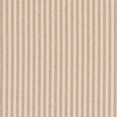 Charlotte Fabrics D2590 Ticking Sand Brown Upholstery Cotton  Blend Fire Rated Fabric High Performance CA 117 NFPA 260 Striped Ticking Stripe 