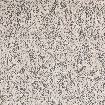 Charlotte Fabrics D2597 Paisley Navy Blue Upholstery Cotton  Blend Fire Rated Fabric High Performance CA 117 NFPA 260 Classic Paisley 